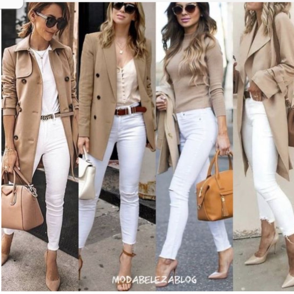 Styling White Pants Tips for Women over 40- Closet Sign